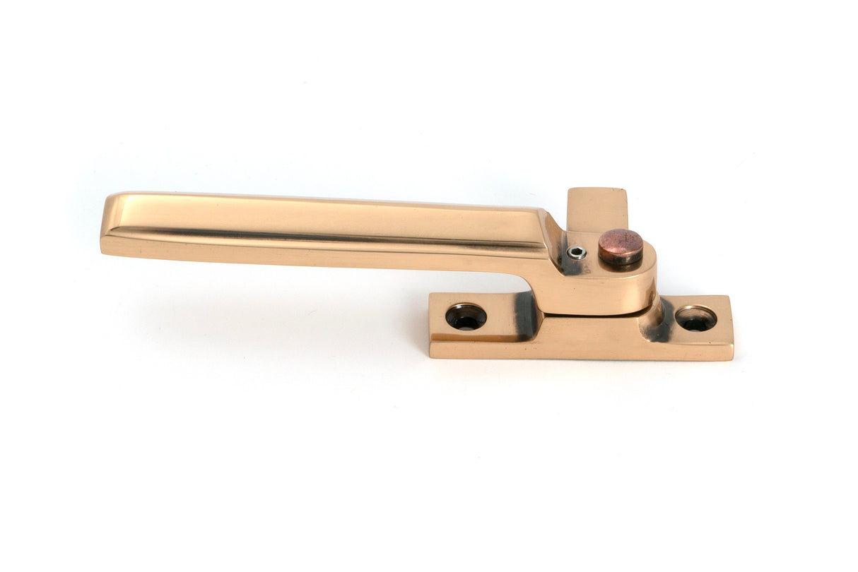 From The Anvil - Polished Bronze Locking Art Deco Fastener - RH | Sku. 51924 | Trade Door Handles.