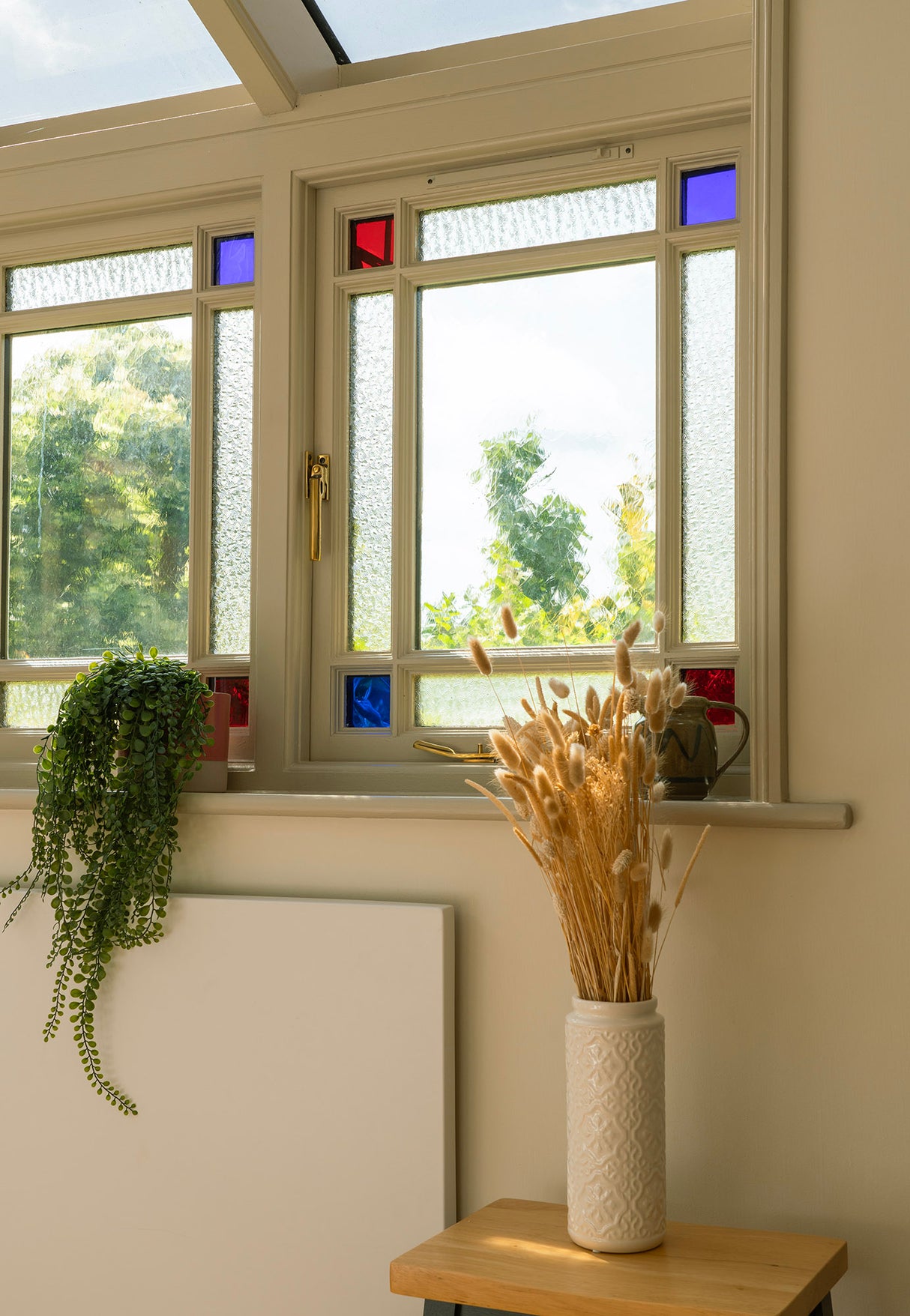 From The Anvil - Aged Brass Night-Vent Locking Art Deco Fastener | Sku. 51926 | Trade Door Handles.