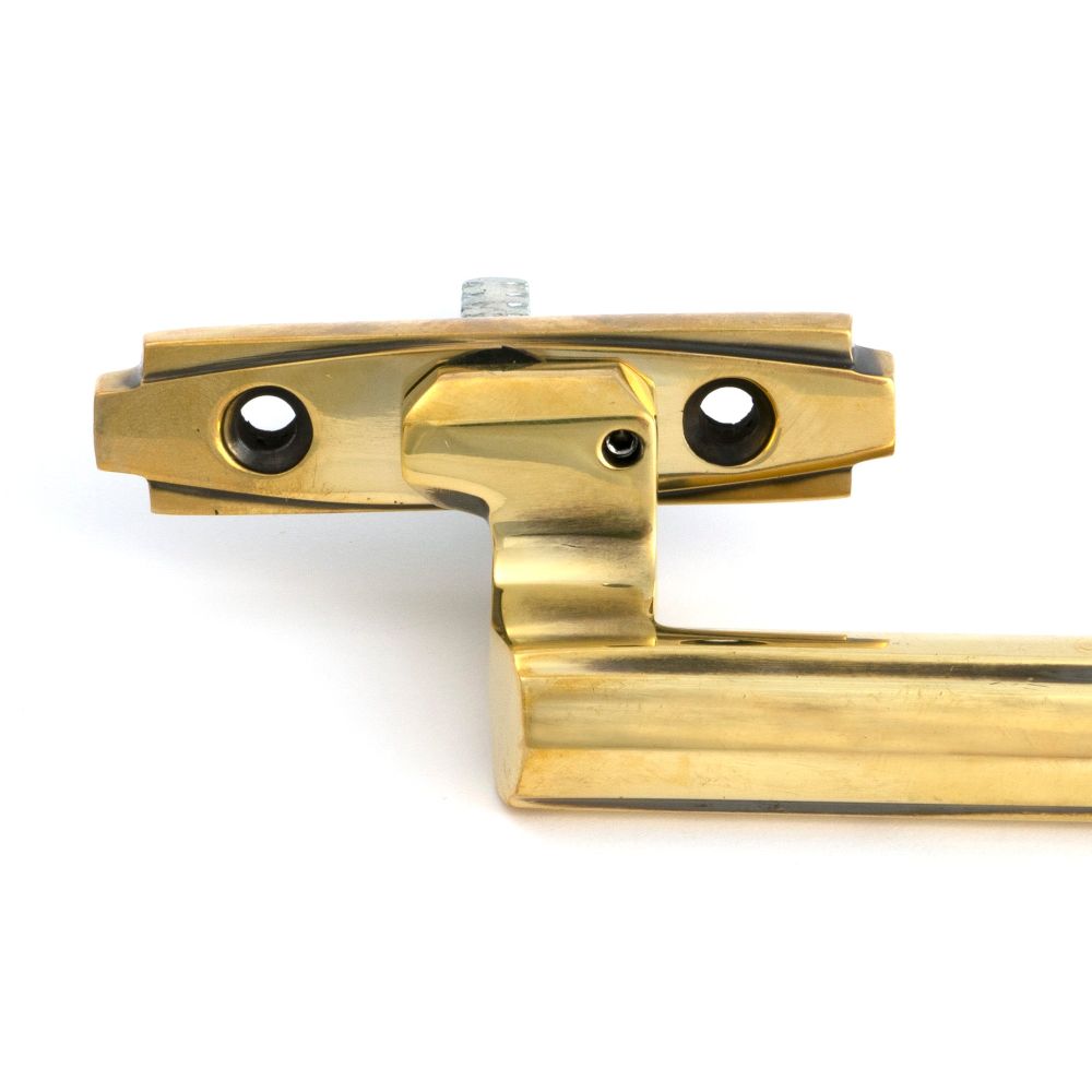 From The Anvil - Aged Brass Art Deco Espag - LH | Sku. 51932 | Trade Door Handles.