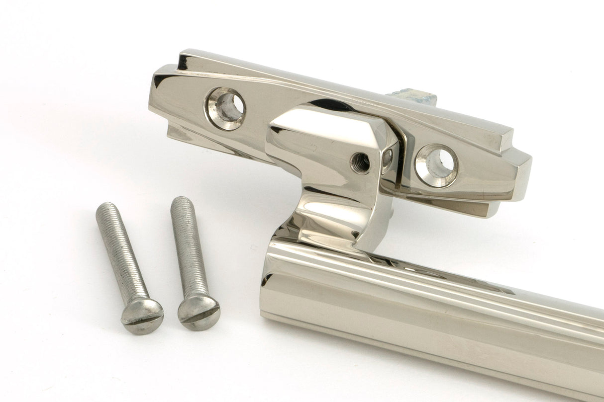 From The Anvil - Polished Nickel Art Deco Espag - LH | Sku. 51933 | Trade Door Handles.