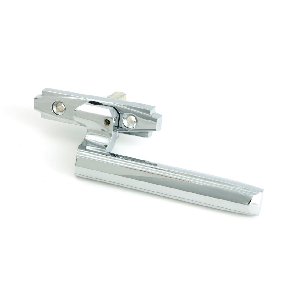 From The Anvil - Polished Chrome Art Deco Espag - LH | Sku. 51934 | Trade Door Handles.