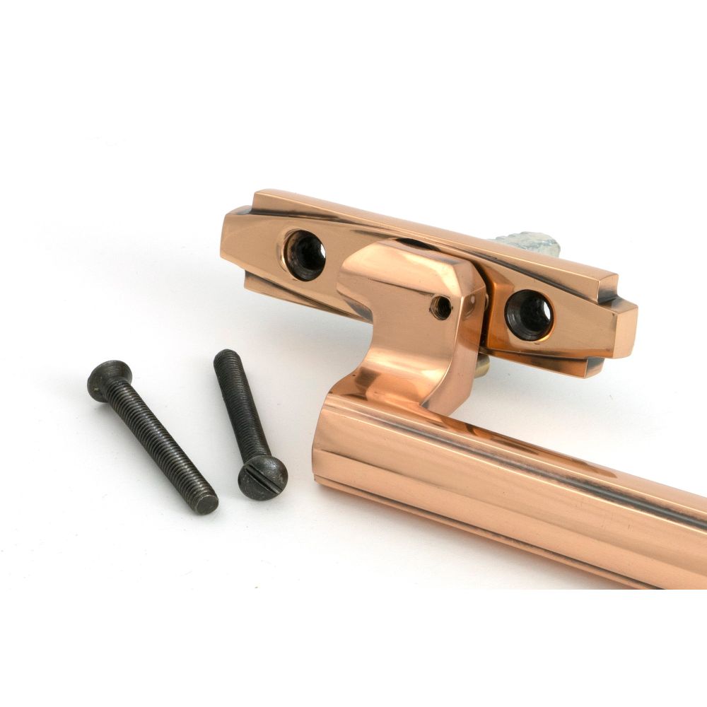 From The Anvil - Polished Bronze Art Deco Espag - LH | Sku. 51936 | Trade Door Handles.