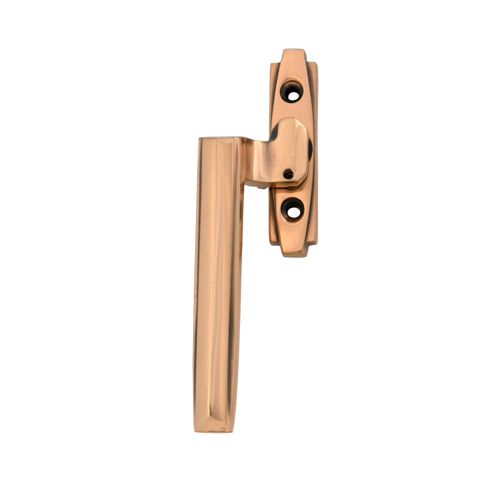 From The Anvil - Polished Bronze Art Deco Espag - LH | Sku. 51936 | Trade Door Handles.