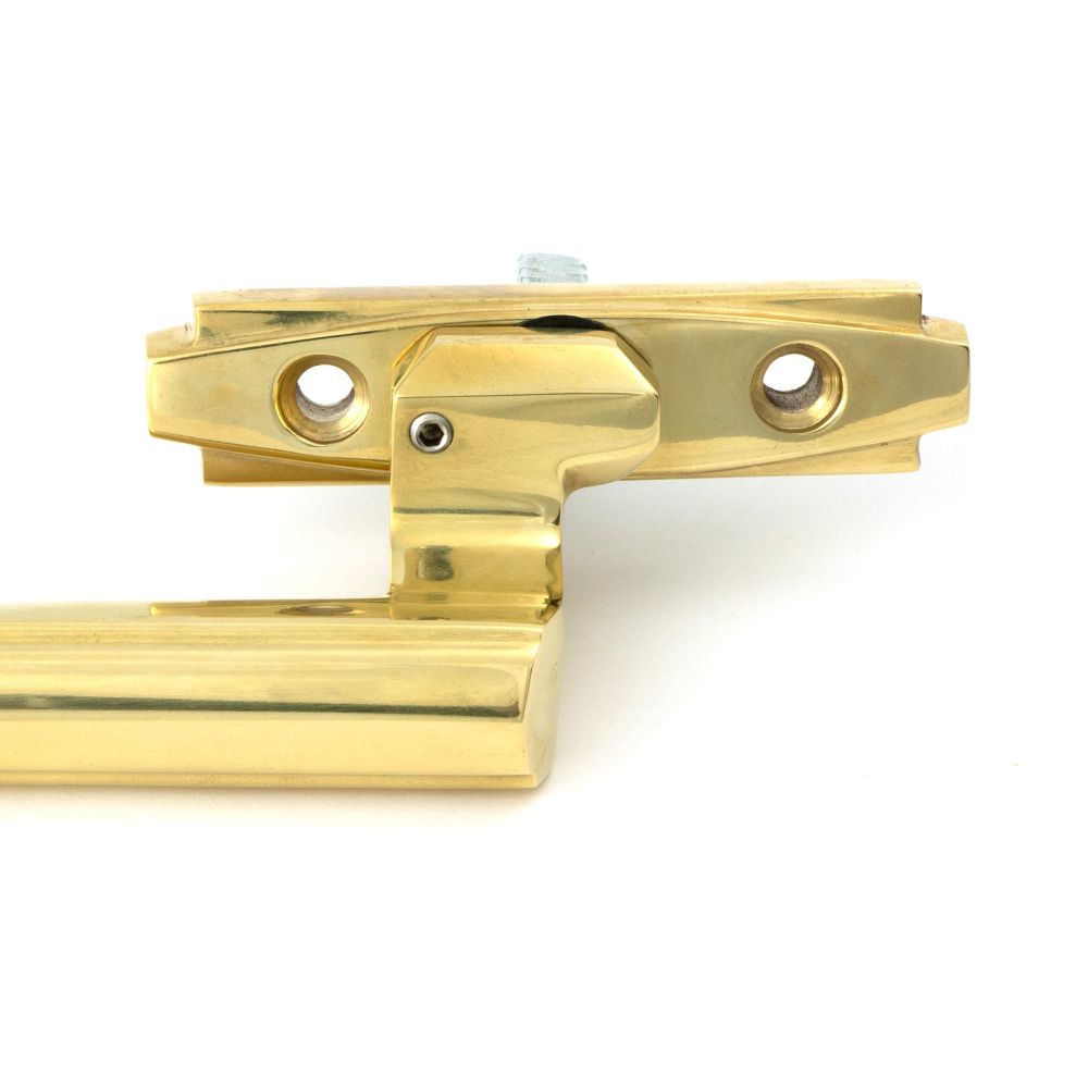 From The Anvil - Polished Brass Art Deco Espag - RH | Sku. 51945 | Trade Door Handles.