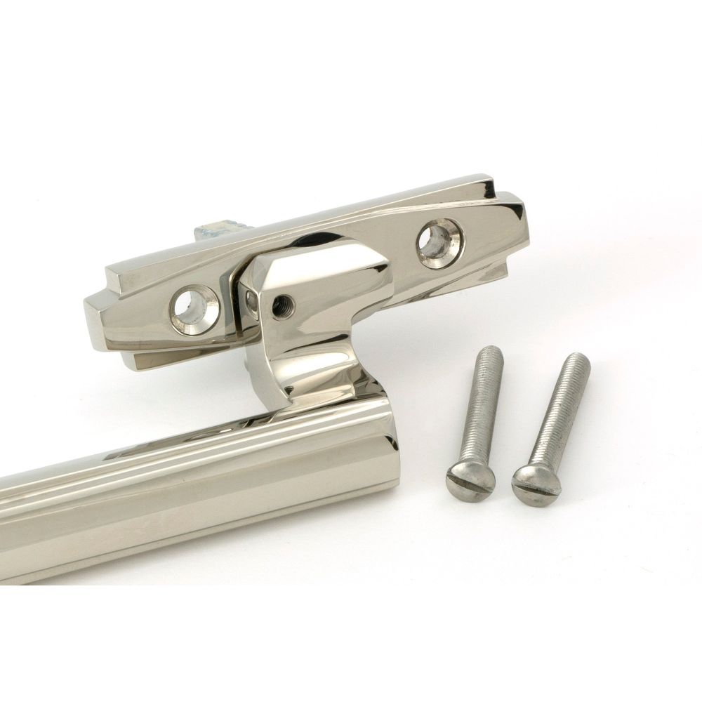 From The Anvil - Polished Nickel Art Deco Espag - RH | Sku. 51947 | Trade Door Handles.