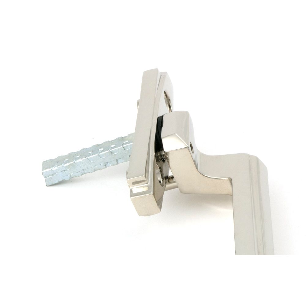 From The Anvil - Polished Nickel Art Deco Espag - RH | Sku. 51947 | Trade Door Handles.