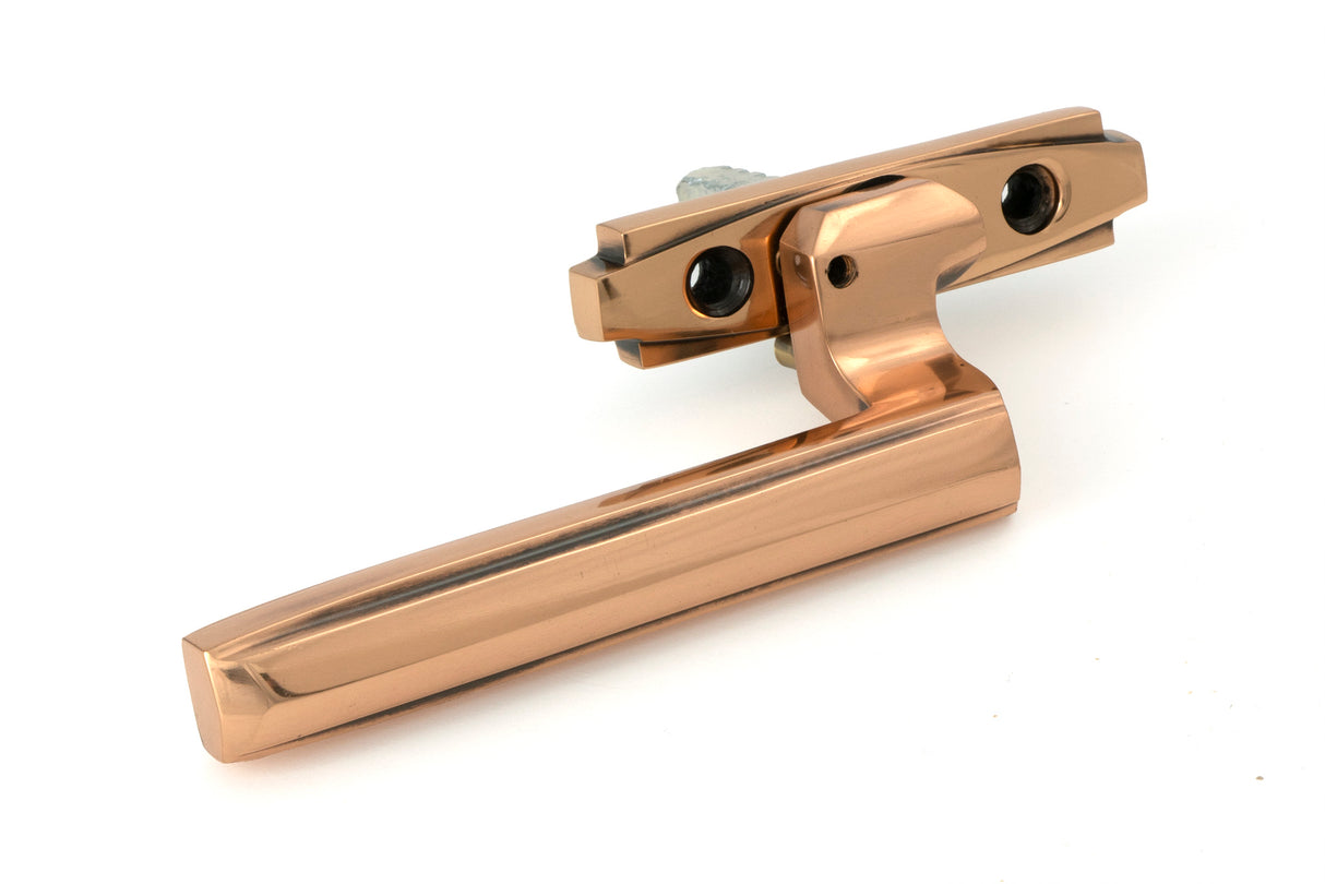 From The Anvil - Polished Bronze Art Deco Espag - RH | Sku. 51950 | Trade Door Handles.