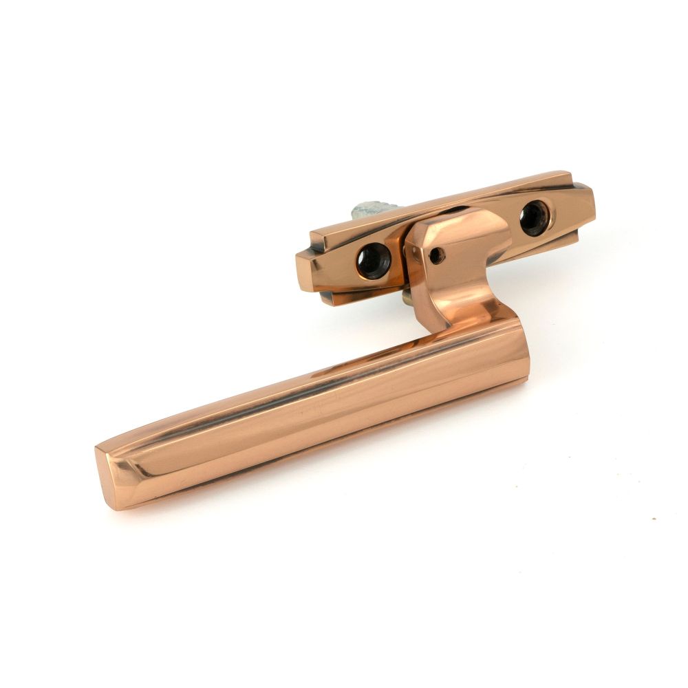 From The Anvil - Polished Bronze Art Deco Espag - RH | Sku. 51950 | Trade Door Handles.