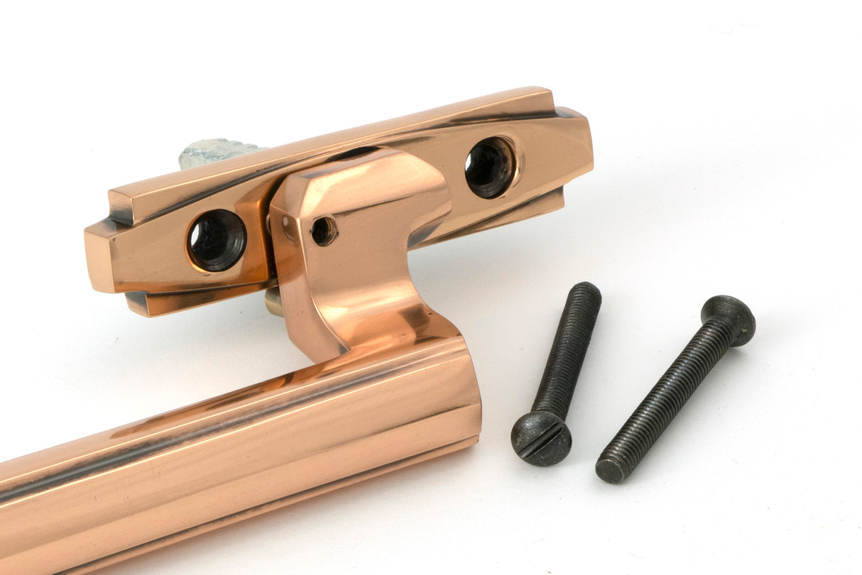 From The Anvil - Polished Bronze Art Deco Espag - RH | Sku. 51950 | Trade Door Handles.