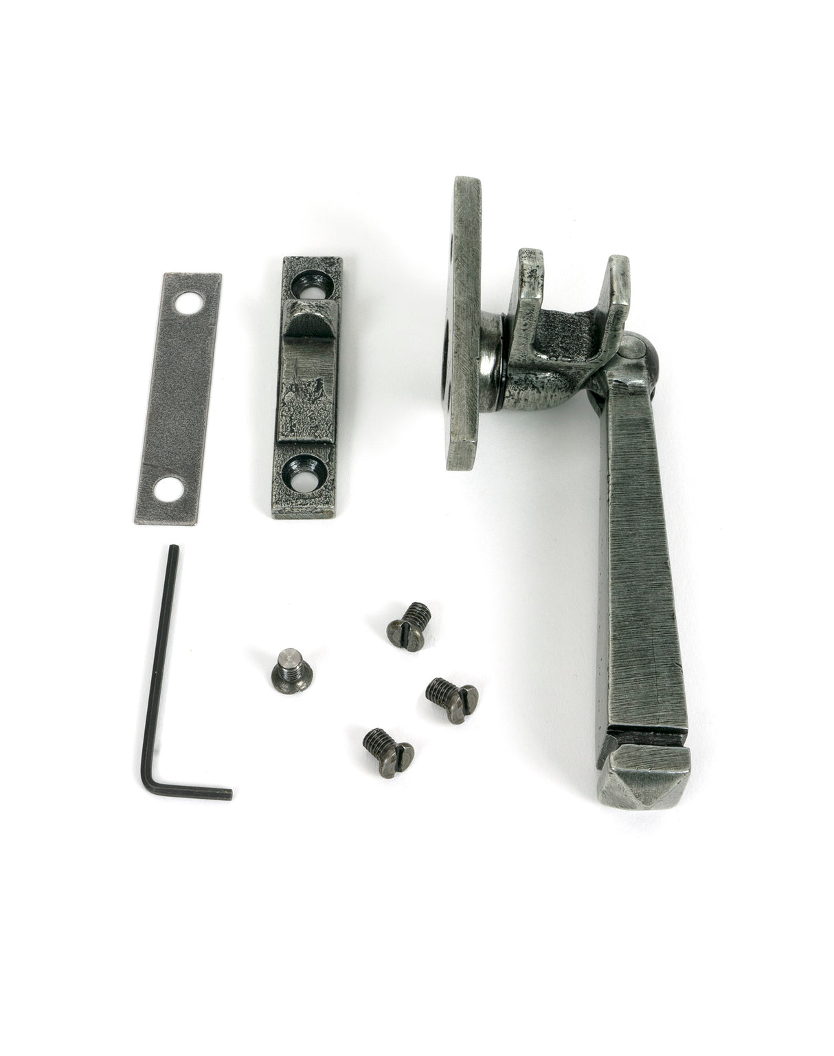 From The Anvil - Pewter Night-Vent Locking Avon Fastener (Steel Window) | Sku. 51991 | Trade Door Handles.