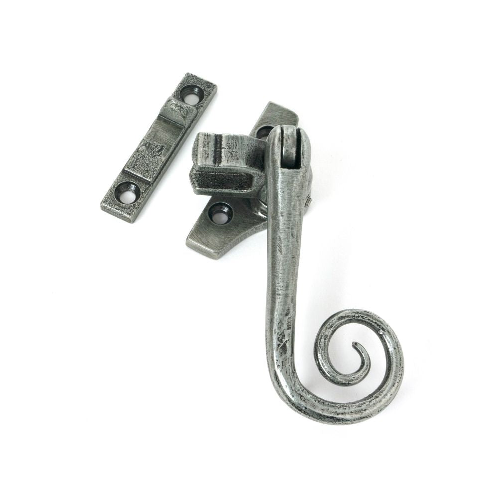 From The Anvil - Pewter Night-Vent Locking Monkeytail Fastener (Steel Window) | Sku. 52003 | Trade Door Handles.