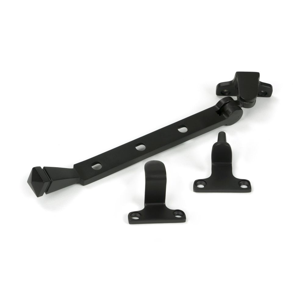 From The Anvil - Aged Bronze 8" Avon Stay (Steel Window) | Sku. 52007 | Trade Door Handles.