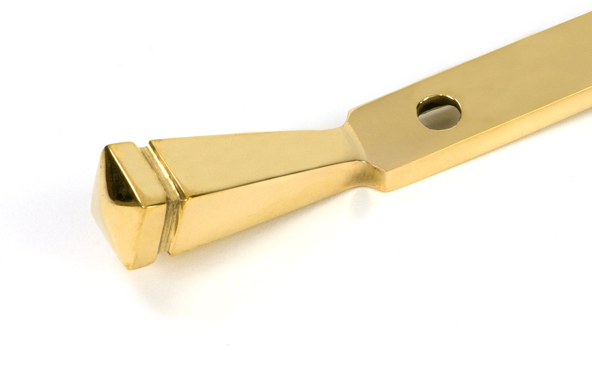 From The Anvil - Polished Brass 8" Avon Stay (Steel Window) | Sku. 52010 | Trade Door Handles.