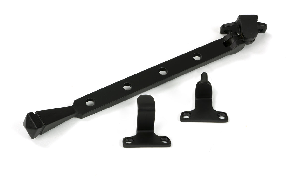 From The Anvil - Aged Bronze 10" Avon Stay (Steel Window) | Sku. 52011 | Trade Door Handles.