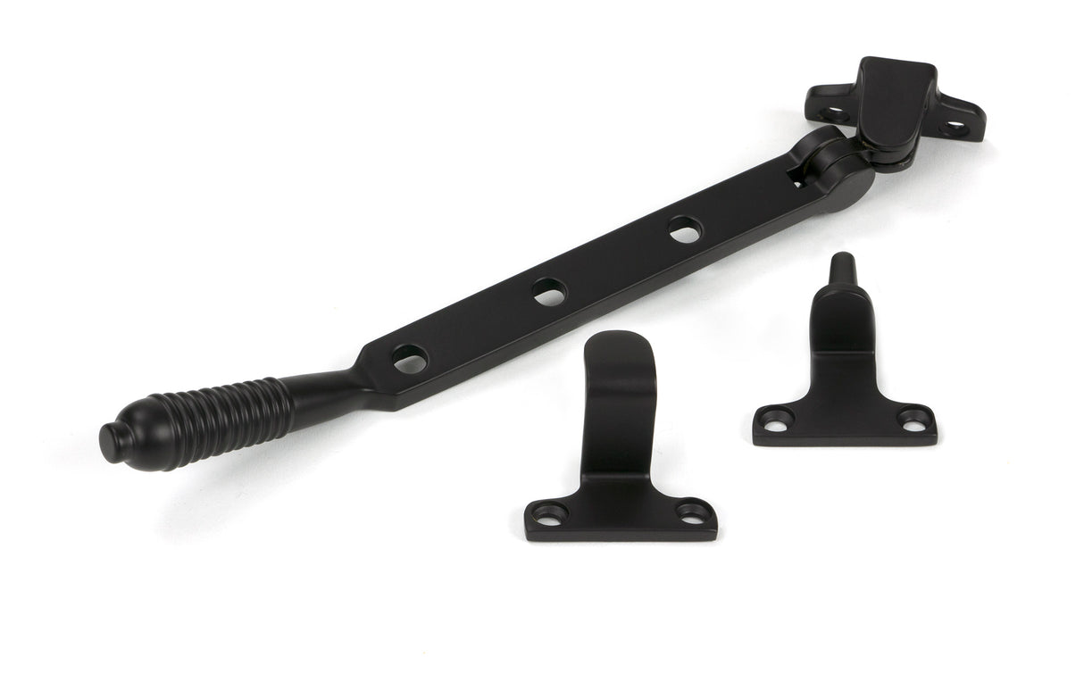 From The Anvil - Aged Bronze 8" Reeded Stay (Steel Window) | Sku. 52015 | Trade Door Handles.