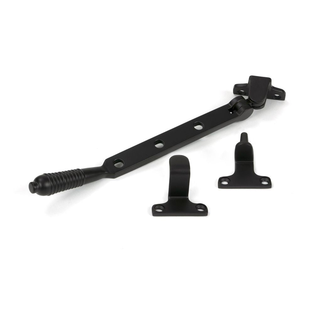 From The Anvil - Aged Bronze 8" Reeded Stay (Steel Window) | Sku. 52015 | Trade Door Handles.