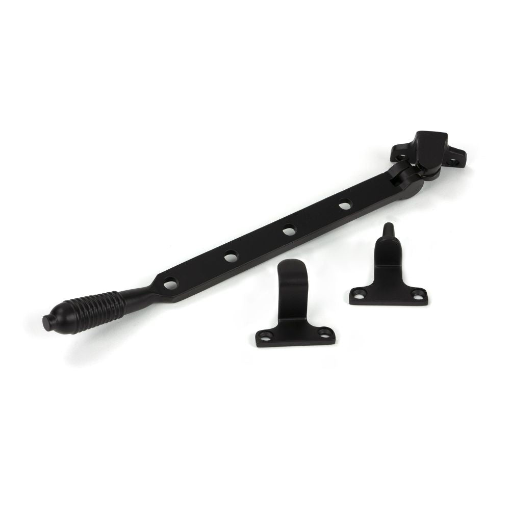 From The Anvil - Aged Bronze 10" Reeded Stay (Steel Window) | Sku. 52019 | Trade Door Handles.