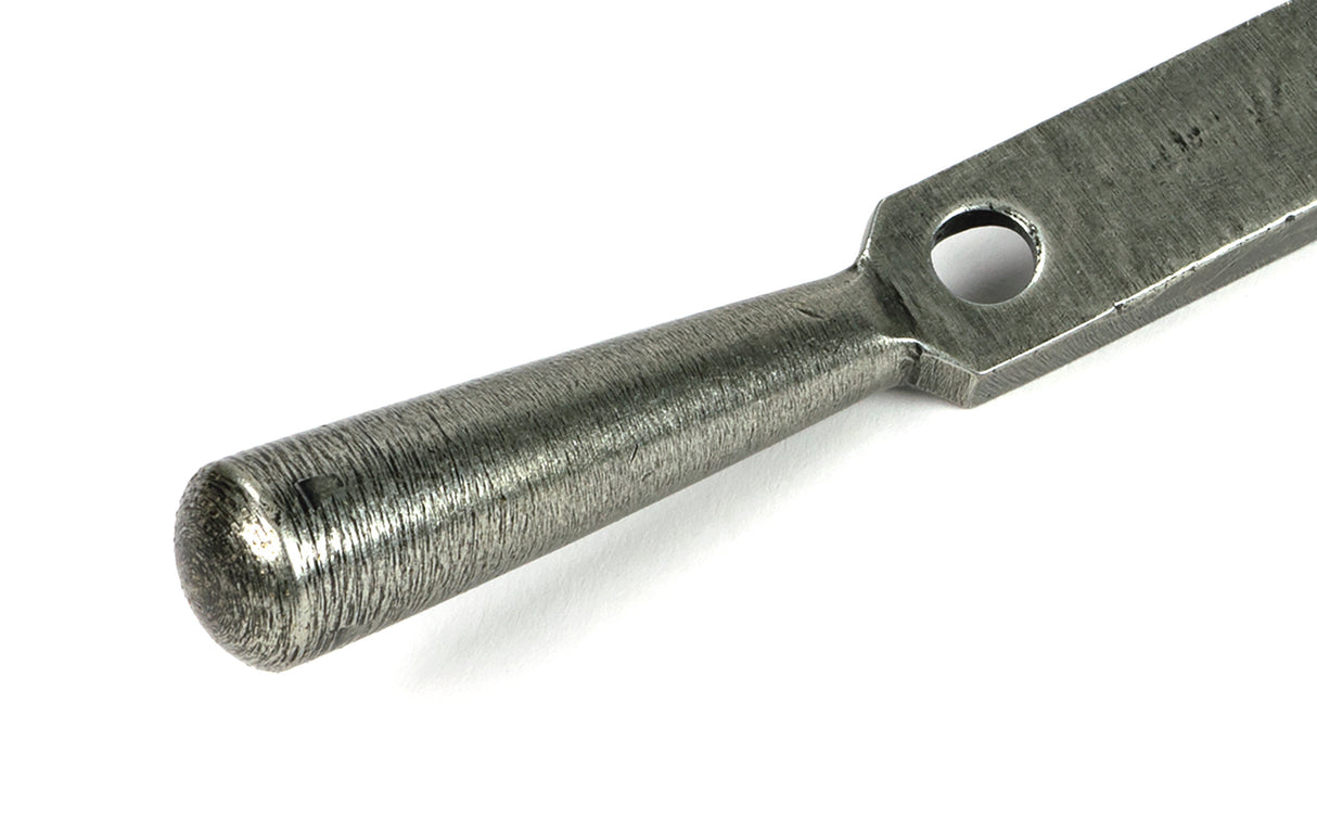 From The Anvil - Pewter 10" Newbury Stay (Steel Window) | Sku. 52029 | Trade Door Handles.