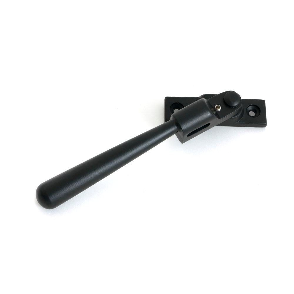 From The Anvil - Matt Black Night-Vent Locking Newbury Fastener | Sku. 52060 | Trade Door Handles.