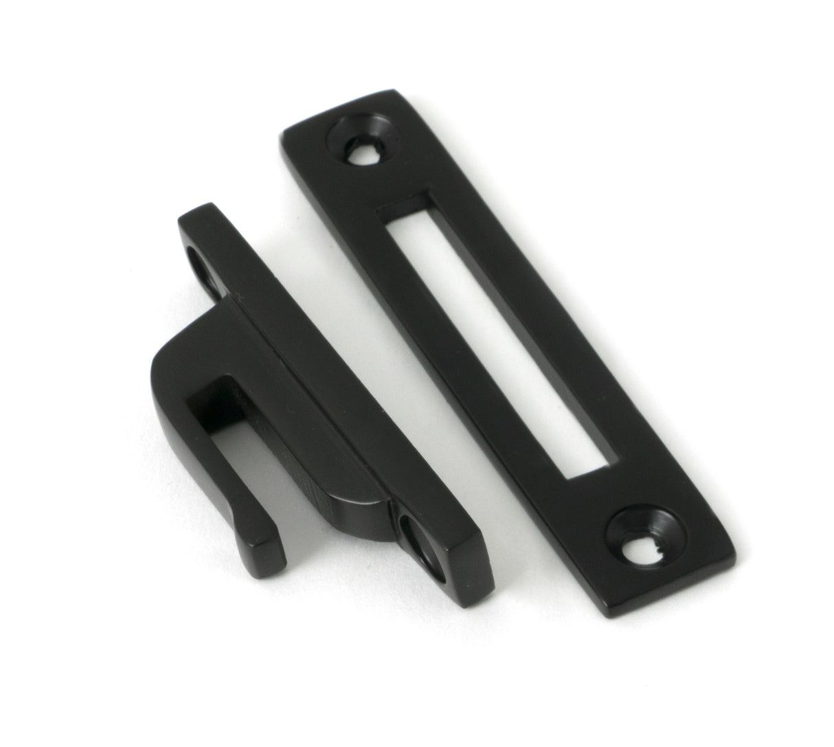 From The Anvil - Matt Black Locking Newbury Fastener | Sku. 52064 | Trade Door Handles.
