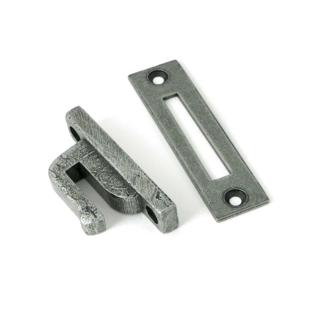 From The Anvil - Pewter Locking Newbury Fastener | Sku. 52065 | Trade Door Handles.