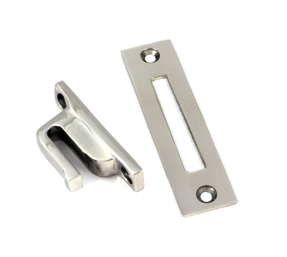 From The Anvil - Polished Marine SS (316) Locking Newbury Fastener | Sku. 52066 | Trade Door Handles.
