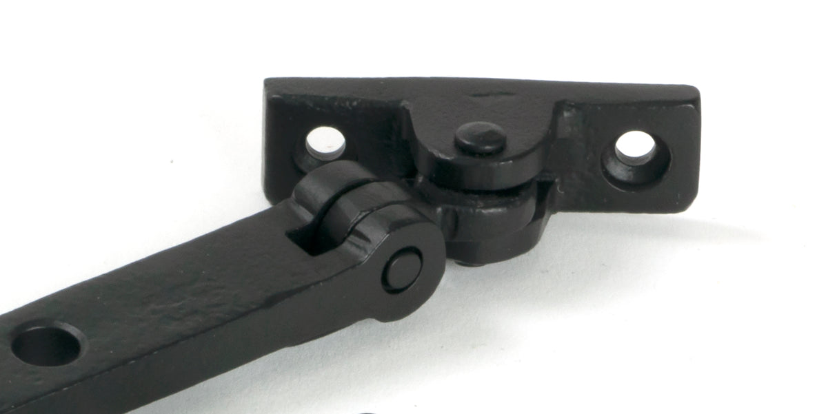 From The Anvil - Matt Black 8" Reeded Stay | Sku. 52068 | Trade Door Handles.