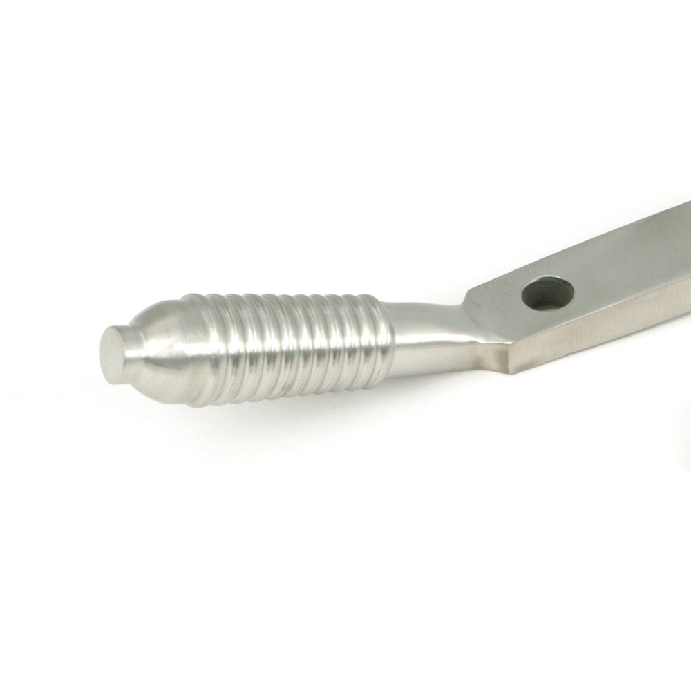 From The Anvil - Satin Marine SS (316) 8" Reeded Stay | Sku. 52071 | Trade Door Handles.