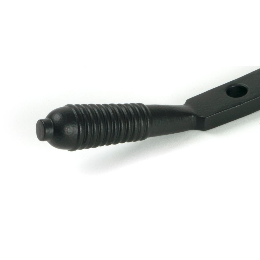 From The Anvil - Matt Black 12" Reeded Stay | Sku. 52076 | Trade Door Handles.