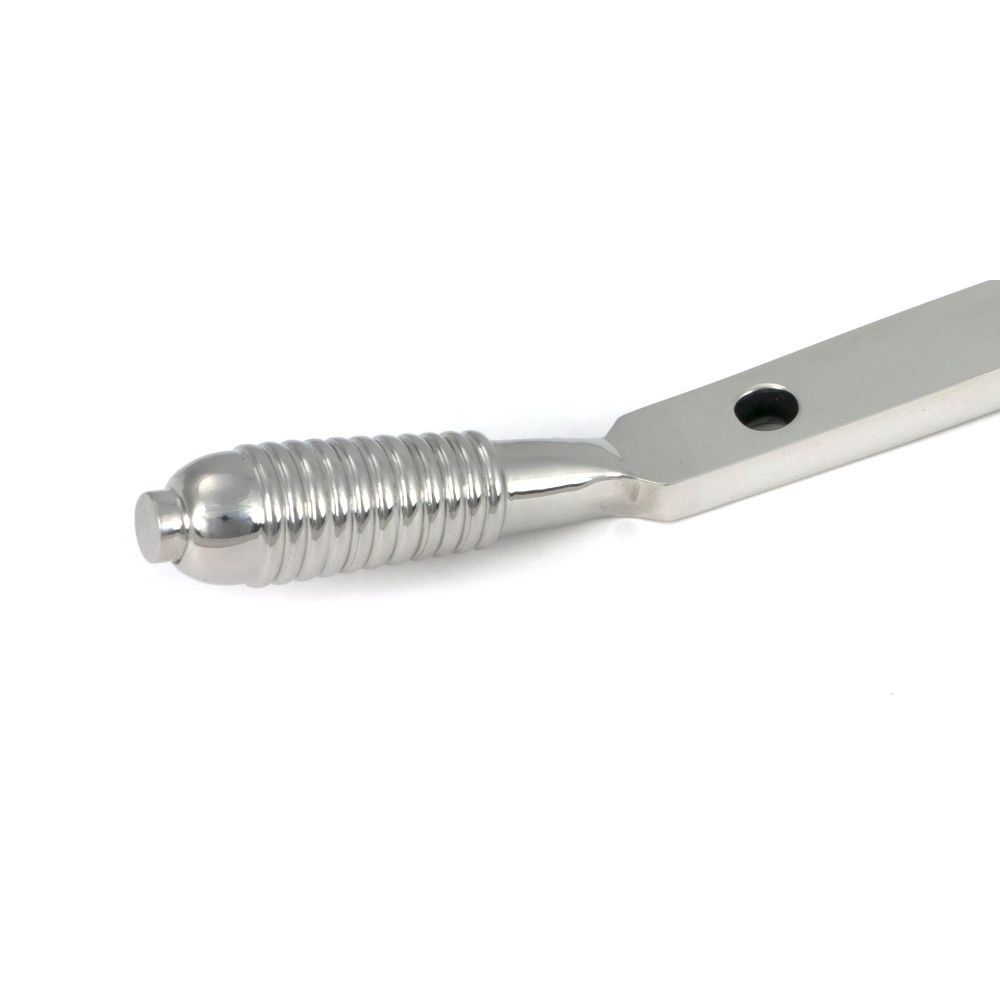From The Anvil - Polished Marine SS (316) 12" Reeded Stay | Sku. 52078 | Trade Door Handles.