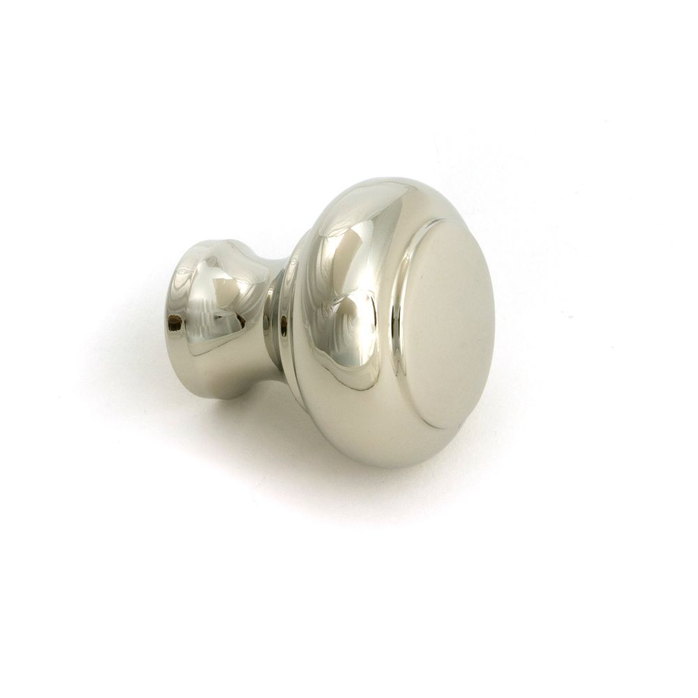 From The Anvil - Polished Nickel Regency Cabinet Knob - Small | Sku. 52089 | Trade Door Handles.
