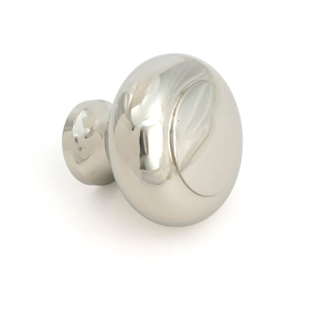 From The Anvil - Polished Nickel Regency Cabinet Knob - Large | Sku. 52090 | Trade Door Handles.