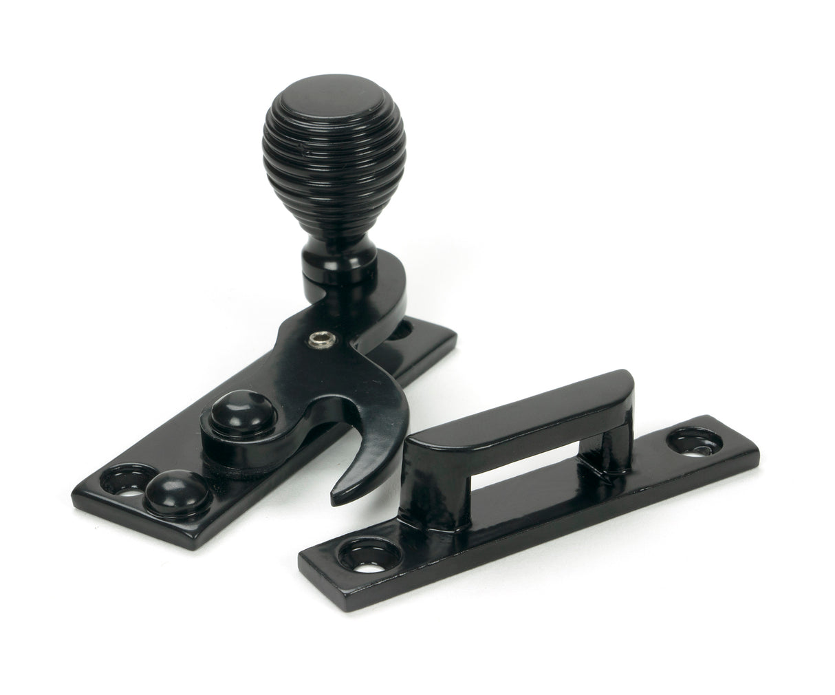 From The Anvil - Black Beehive Sash Hook Fastener | Sku. 52107 | Trade Door Handles.