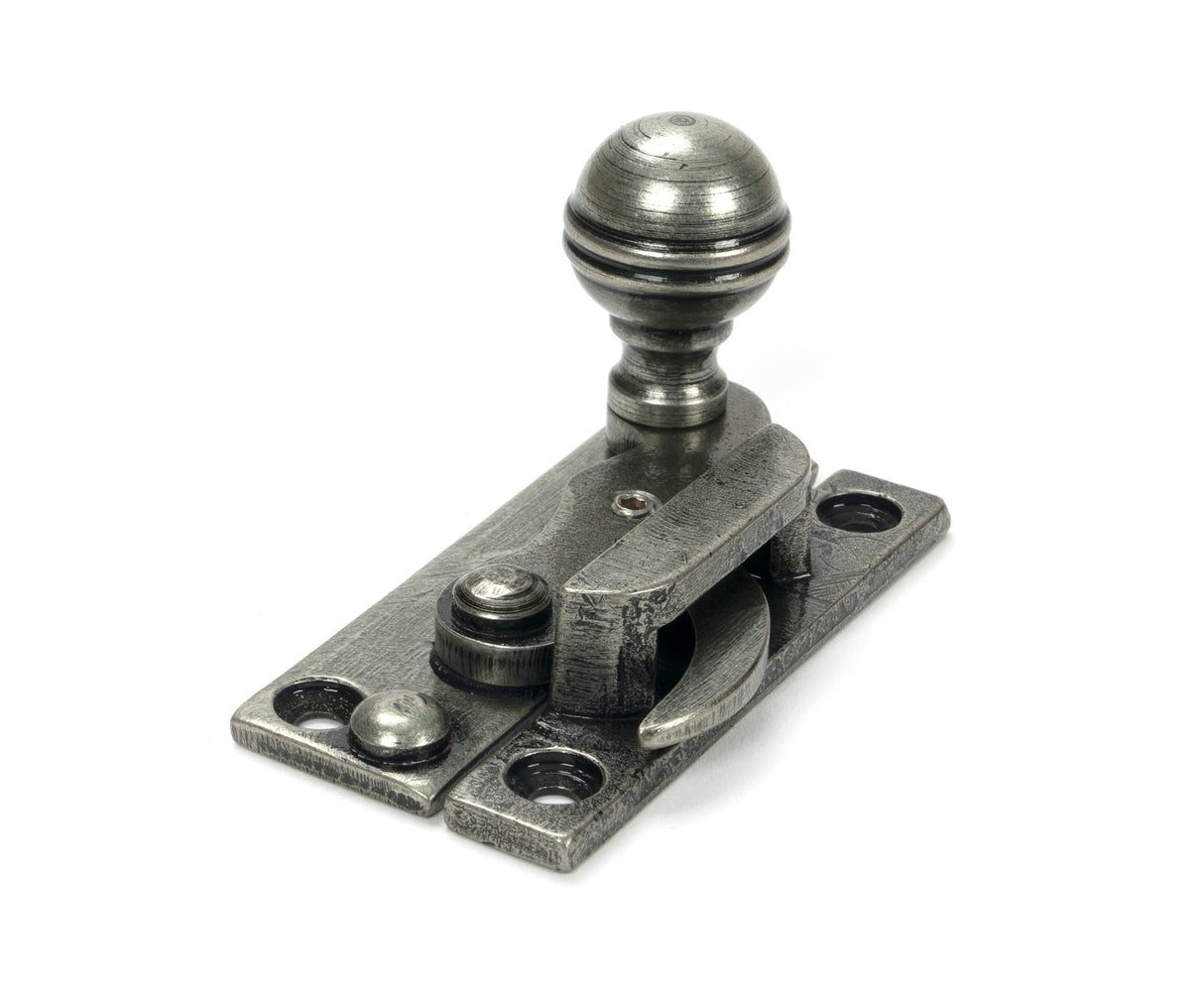 From The Anvil - Pewter Prestbury Sash Hook Fastener | Sku. 52112 | Trade Door Handles.