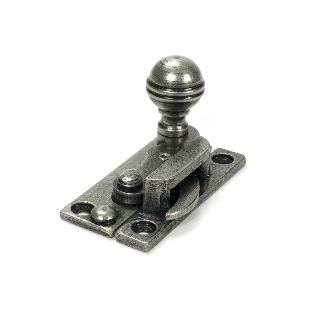 From The Anvil - Pewter Prestbury Sash Hook Fastener | Sku. 52112 | Trade Door Handles.