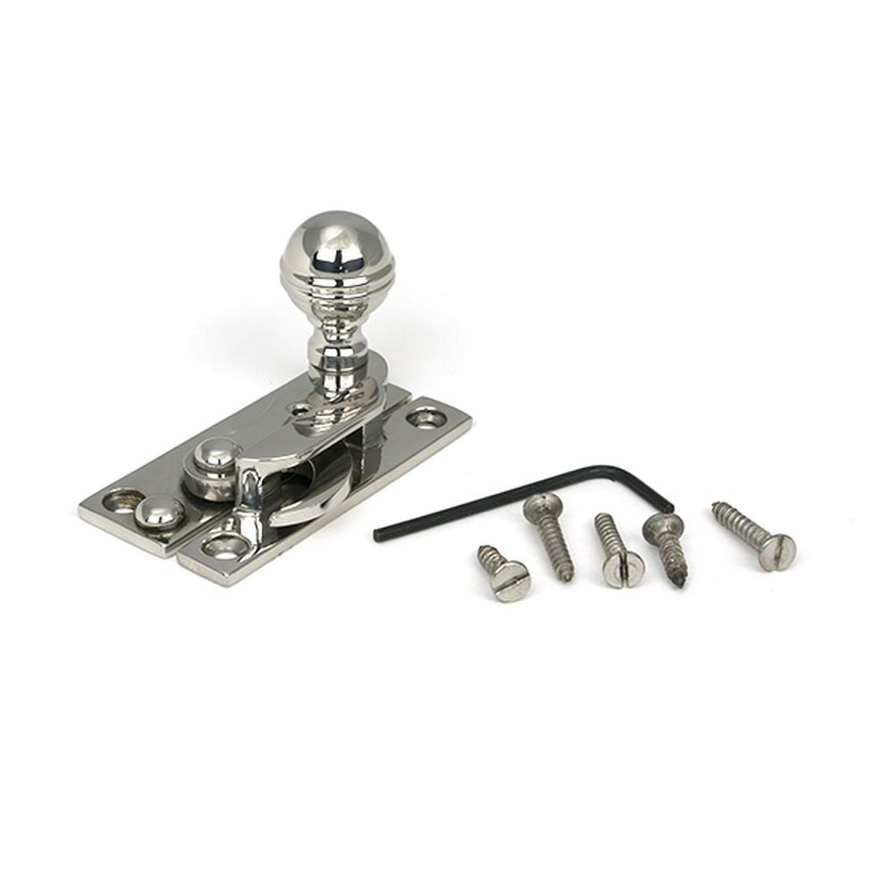 High quality images of the From The Anvil - Polished Marine SS (316) Prestbury Sash Hook Fastener | Sku. Anvil-52113 | available to order from Trade Door Handles, quick delivery at discounted prices.
