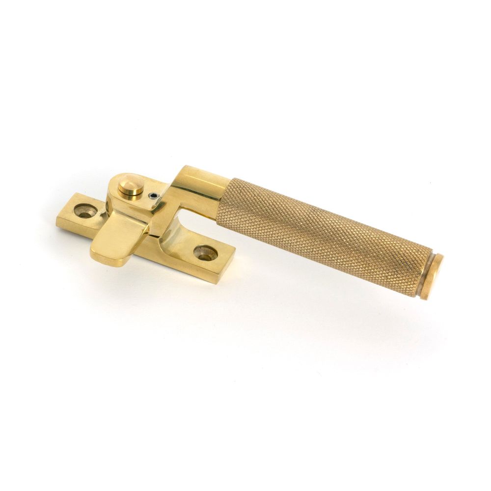 From The Anvil - Polished Brass Locking Brompton Fastener RH | Sku. 52126 | Trade Door Handles.