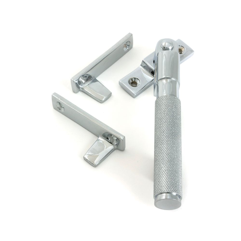 From The Anvil - Polished Chrome Night-Vent Locking Brompton Fastener | Sku. 52128 | Trade Door Handles.