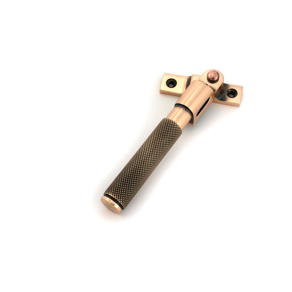 From The Anvil - Polished Bronze Night-Vent Locking Brompton Fastener | Sku. 52131 | Trade Door Handles.