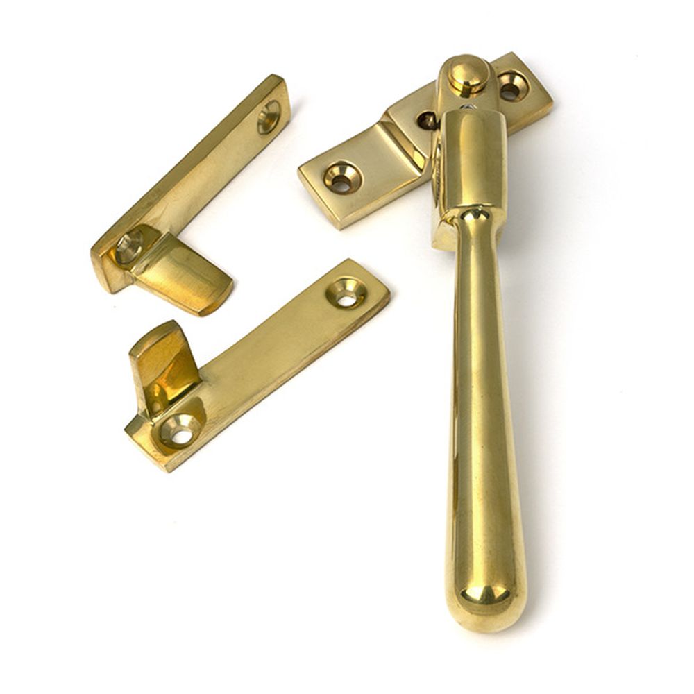 High quality images of the From The Anvil - Polished Brass Night-Vent Locking Newbury Fastener | Sku. Anvil-52152 | available to order from Trade Door Handles, quick delivery at discounted prices.