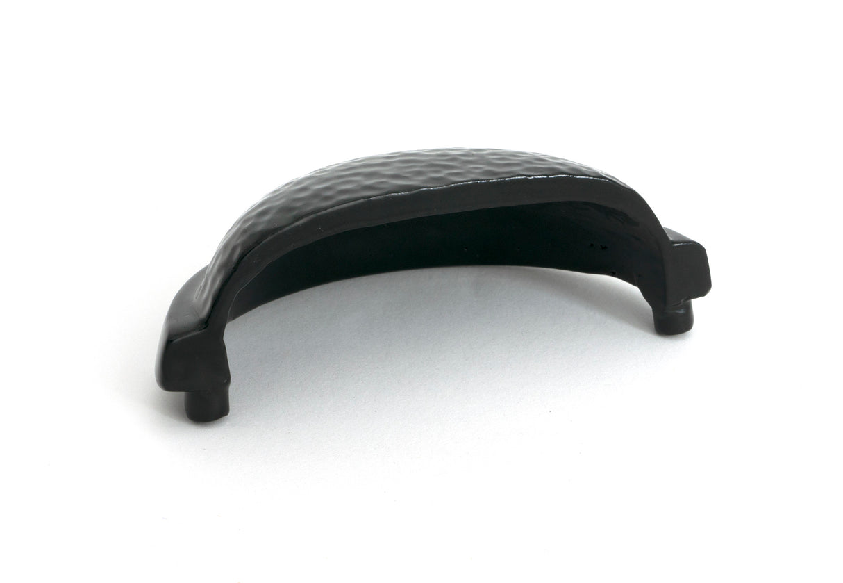 From The Anvil - Black Hammered Regency Drawer Pull | Sku. 52158 | Trade Door Handles.