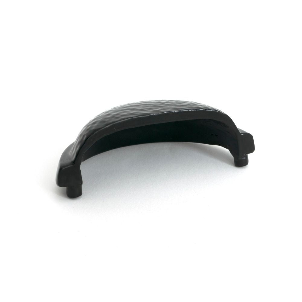 From The Anvil - Black Hammered Regency Drawer Pull | Sku. 52158 | Trade Door Handles.