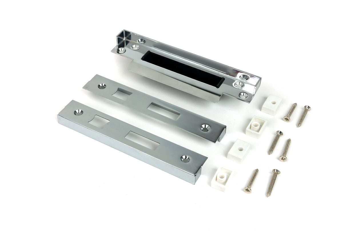 From The Anvil - ½" Rebate Kit for Sash Lock Polished Chrome | Sku. 52192 | Trade Door Handles.