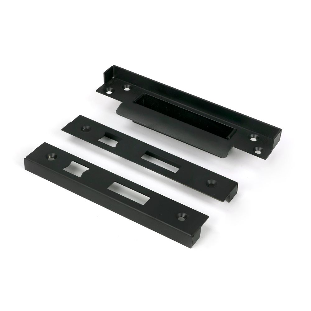 From The Anvil - 1/2" Rebate Kit for Sash Lock Aged Bronze | Sku. 52194 | Trade Door Handles.