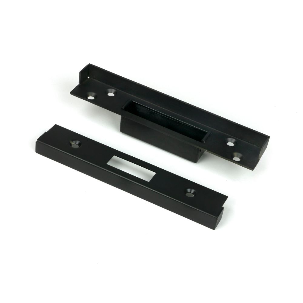 From The Anvil - 1/2" Rebate Kit for Dead Lock Aged Bronze | Sku. 52204 | Trade Door Handles.