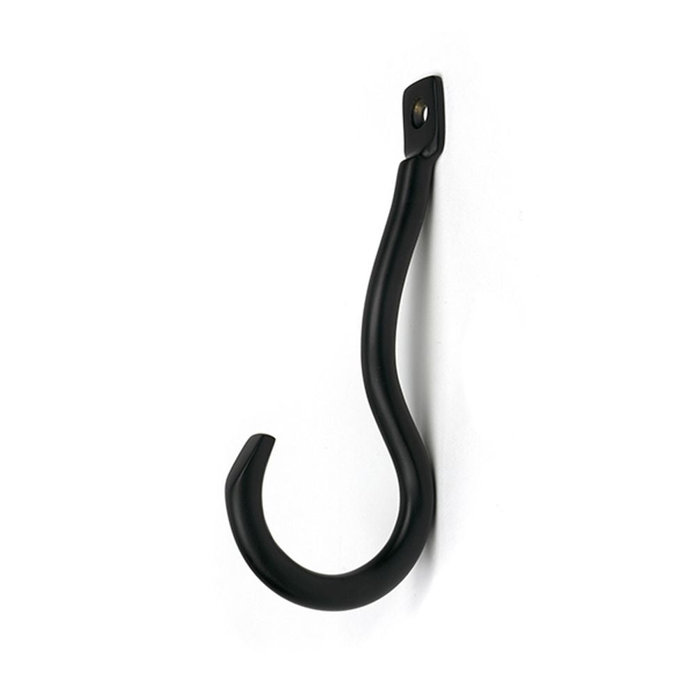 High quality images of the From The Anvil - Matt Black Anchor Coat Hook | Sku. Anvil-52207 | available to order from Trade Door Handles, quick delivery at discounted prices.