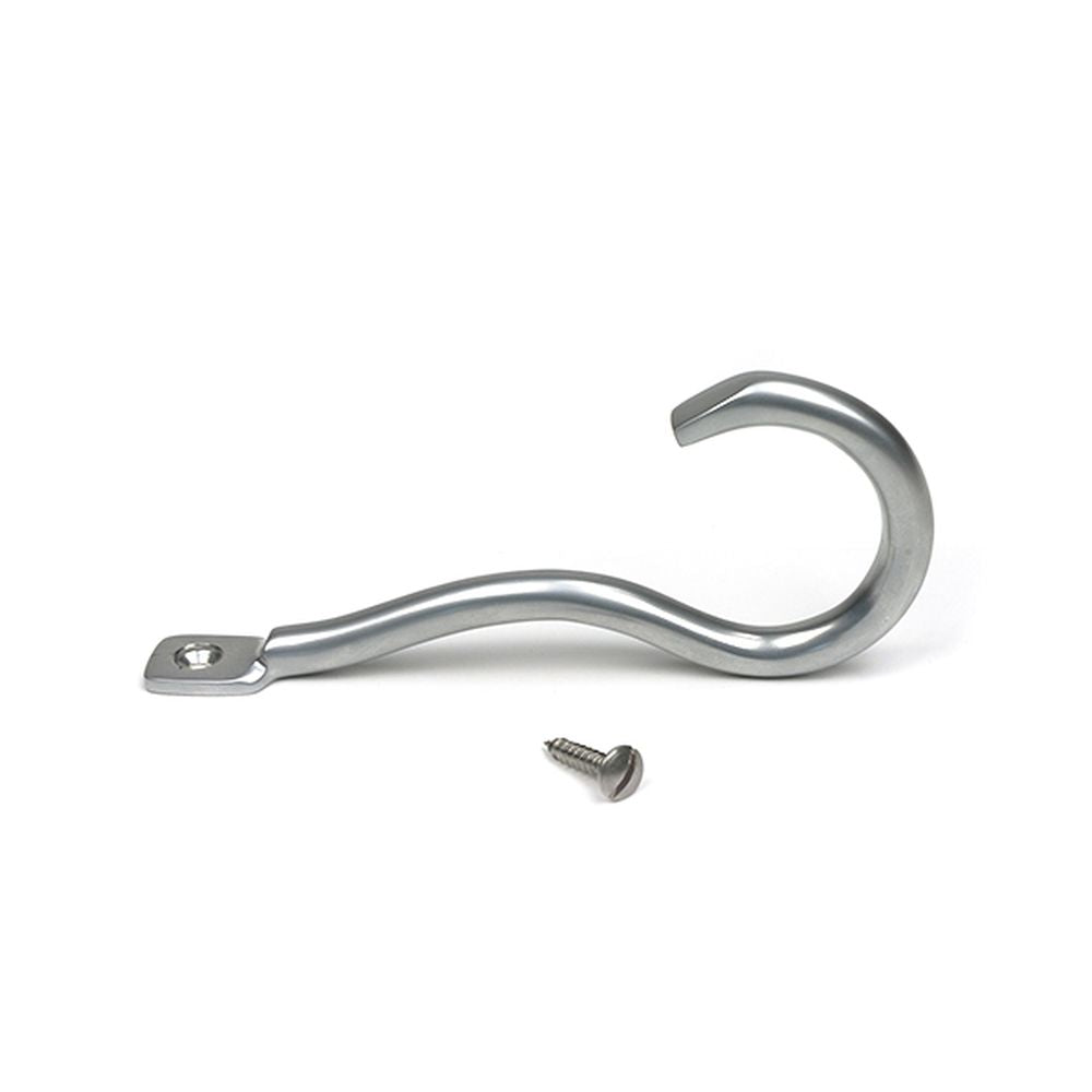 High quality images of the From The Anvil - Satin Chrome Anchor Coat Hook | Sku. Anvil-52211 | available to order from Trade Door Handles, quick delivery at discounted prices.