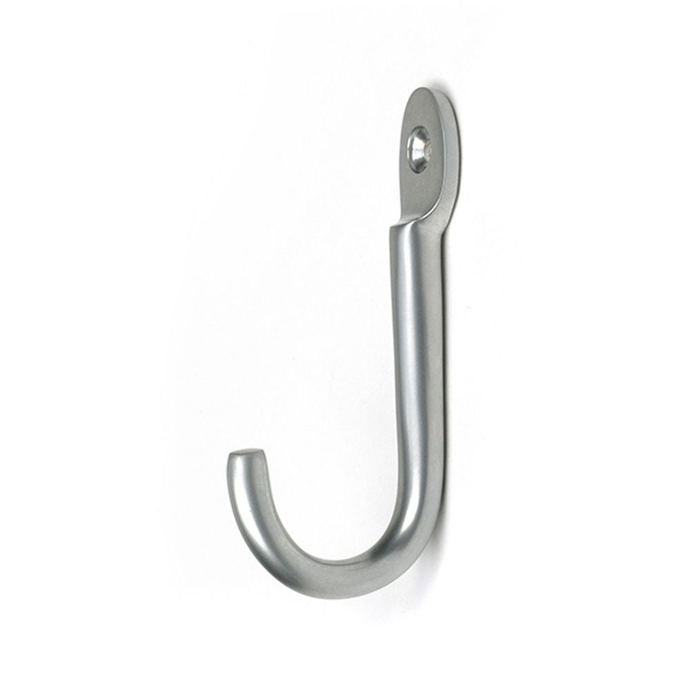 High quality images of the From The Anvil - Satin Chrome Traditional Coat Hook | Sku. Anvil-52231 | available to order from Trade Door Handles, quick delivery at discounted prices.