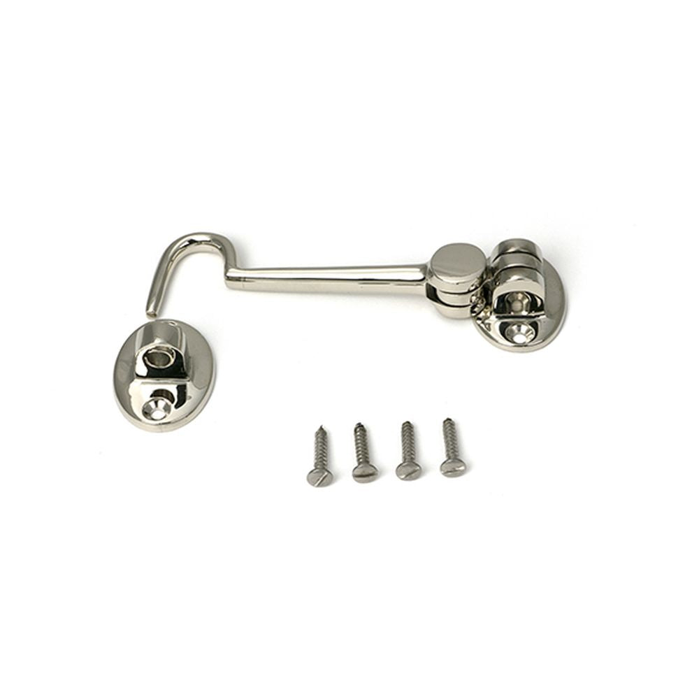 High quality images of the From The Anvil - Polished Nickel 4" Cabin Hook | Sku. Anvil-52261 | available to order from Trade Door Handles, quick delivery at discounted prices.