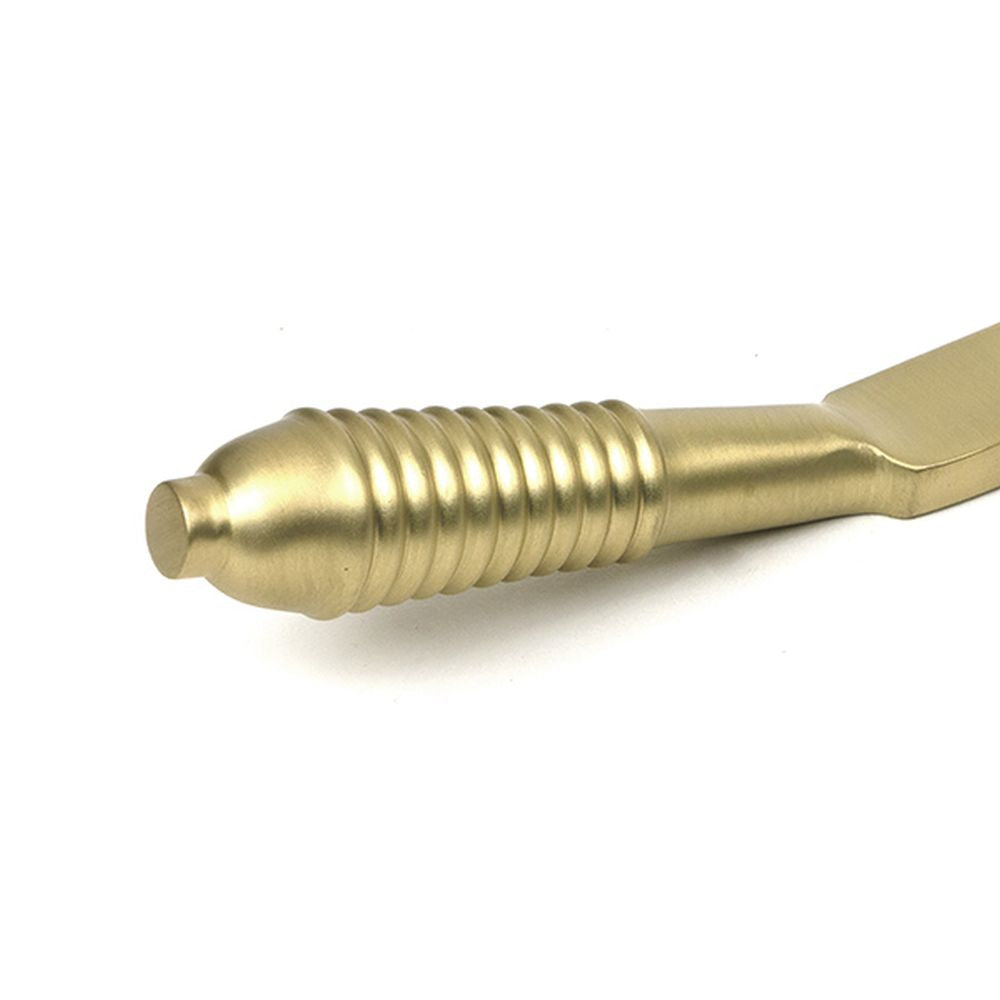 High quality images of the From The Anvil - Satin Brass 8" Reeded Stay | Sku. Anvil-52332 | available to order from Trade Door Handles, quick delivery at discounted prices.